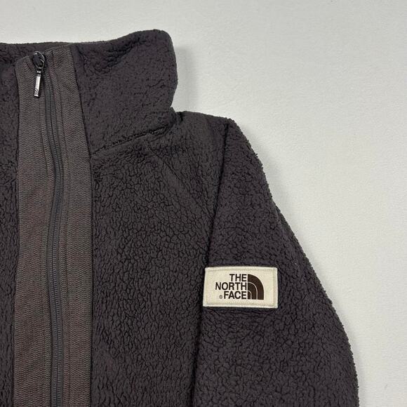 The North Face Dark Grey Fleece Jacket - Picture 2 of 6